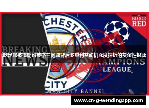 欧足联被指期盼英格兰问鼎背后多重利益动机深度探析的复杂性根源 欧足联被指期盼英格兰问鼎背后多重利益动机深度探析的复杂性根源