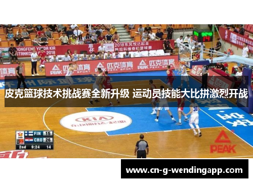 皮克篮球技术挑战赛全新升级 运动员技能大比拼激烈开战